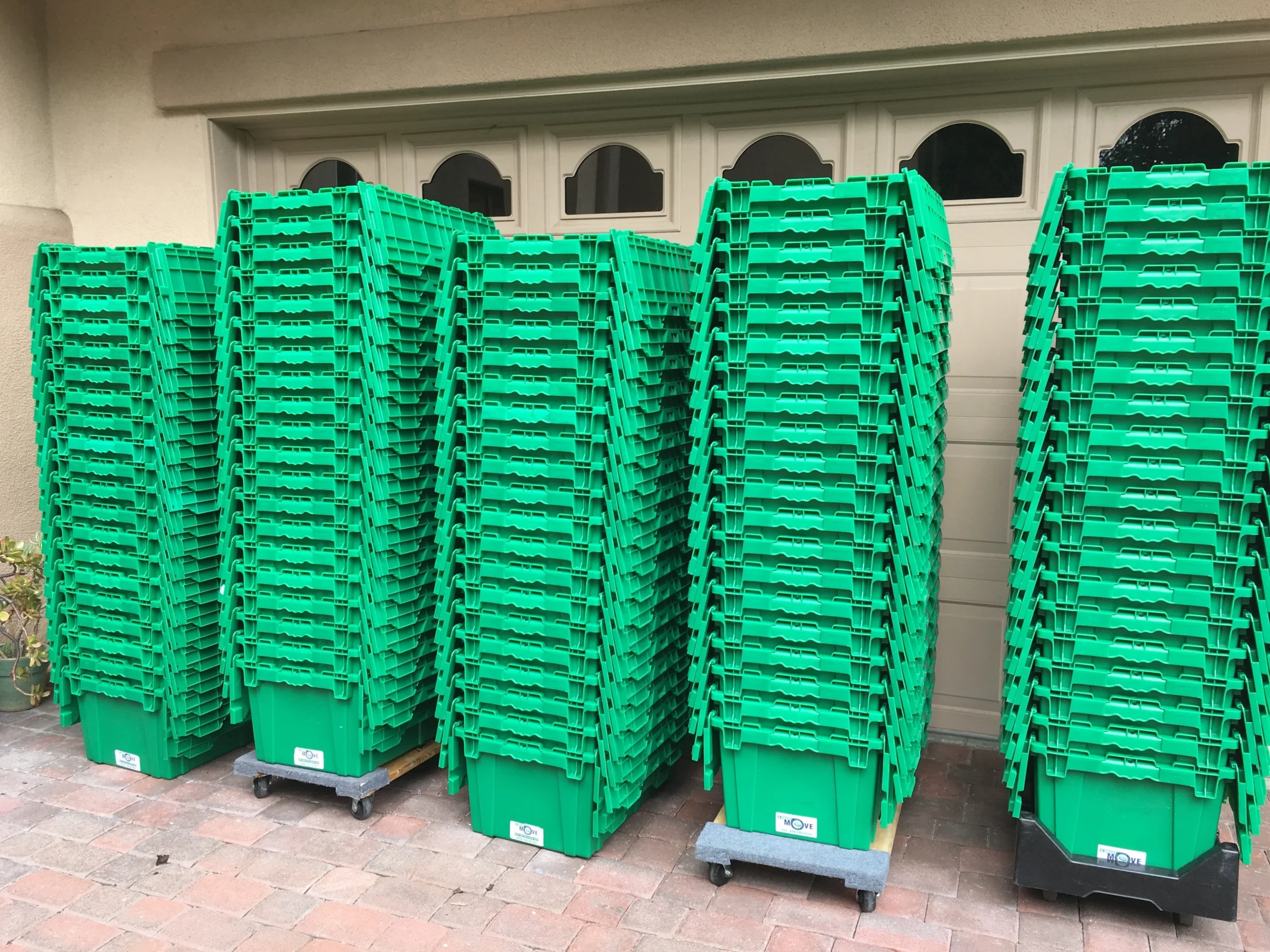 75 Boxes, 4 weeks – home move